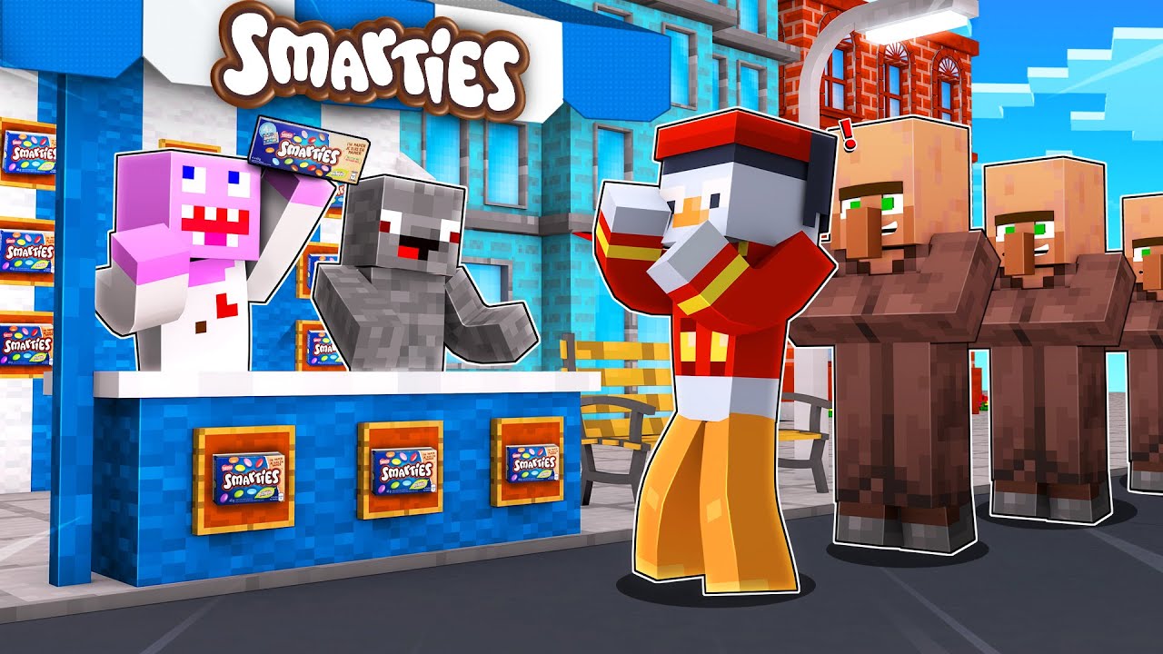 ich ERÖFFNE mein SMARTIES LADEN in Minecraft RP
