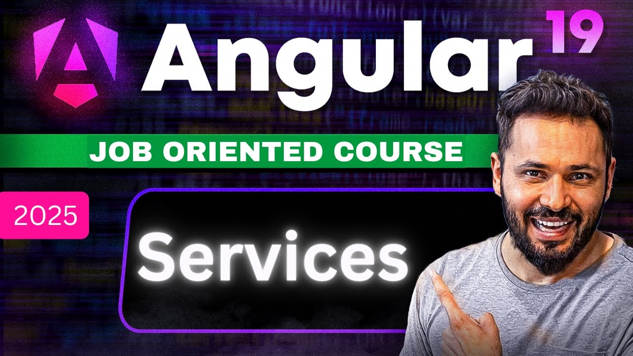 Angular 19 Tutorial #48 Mastering Angular Services: The Key to Scalable & Efficient Apps #angular19