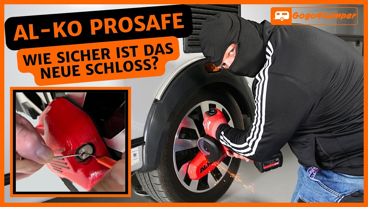AL-KO PROSAFE - meine neue Diebstahlsicherung für den Wohnwagen / Anhänger im Härtetest