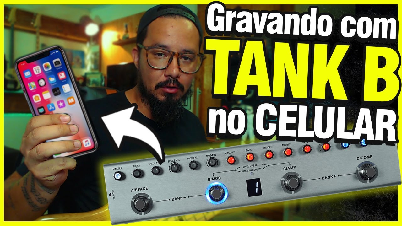 Como gravar VÍDEO com TANK B no CELULAR