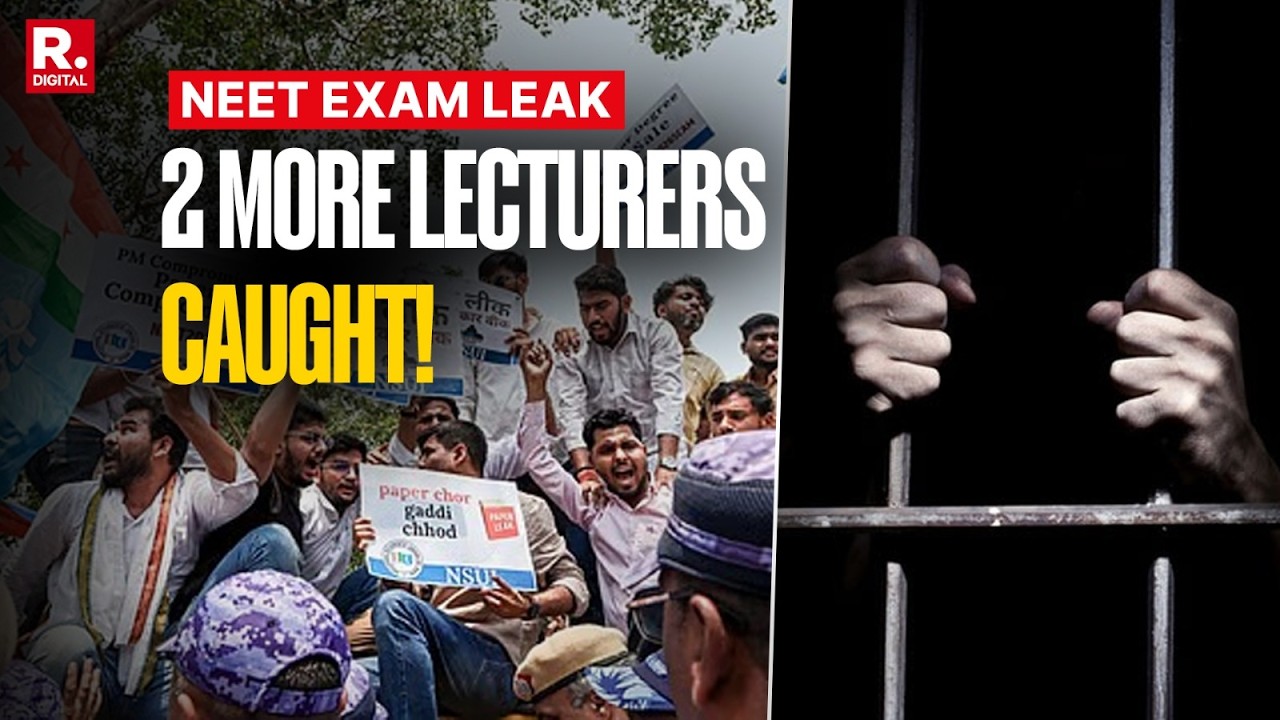 Who Are The Two Professors Caught In NEET 2026 Paper Leak? | Explained