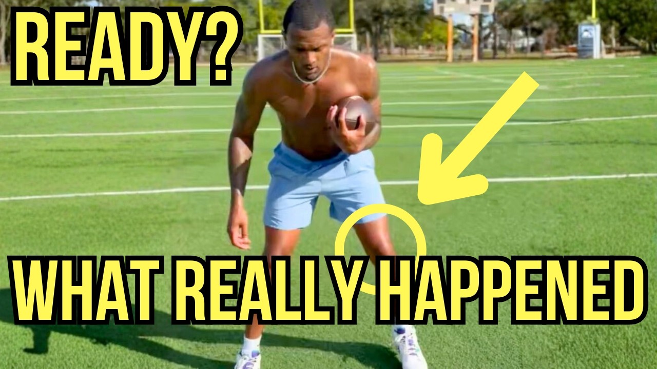 Deshaun Watson FIRST LOOK Running Preparing For QB Battle With Shedeur Sanders