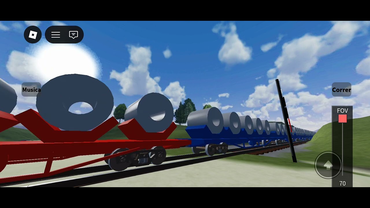 Locomotiva de bobinas de aço