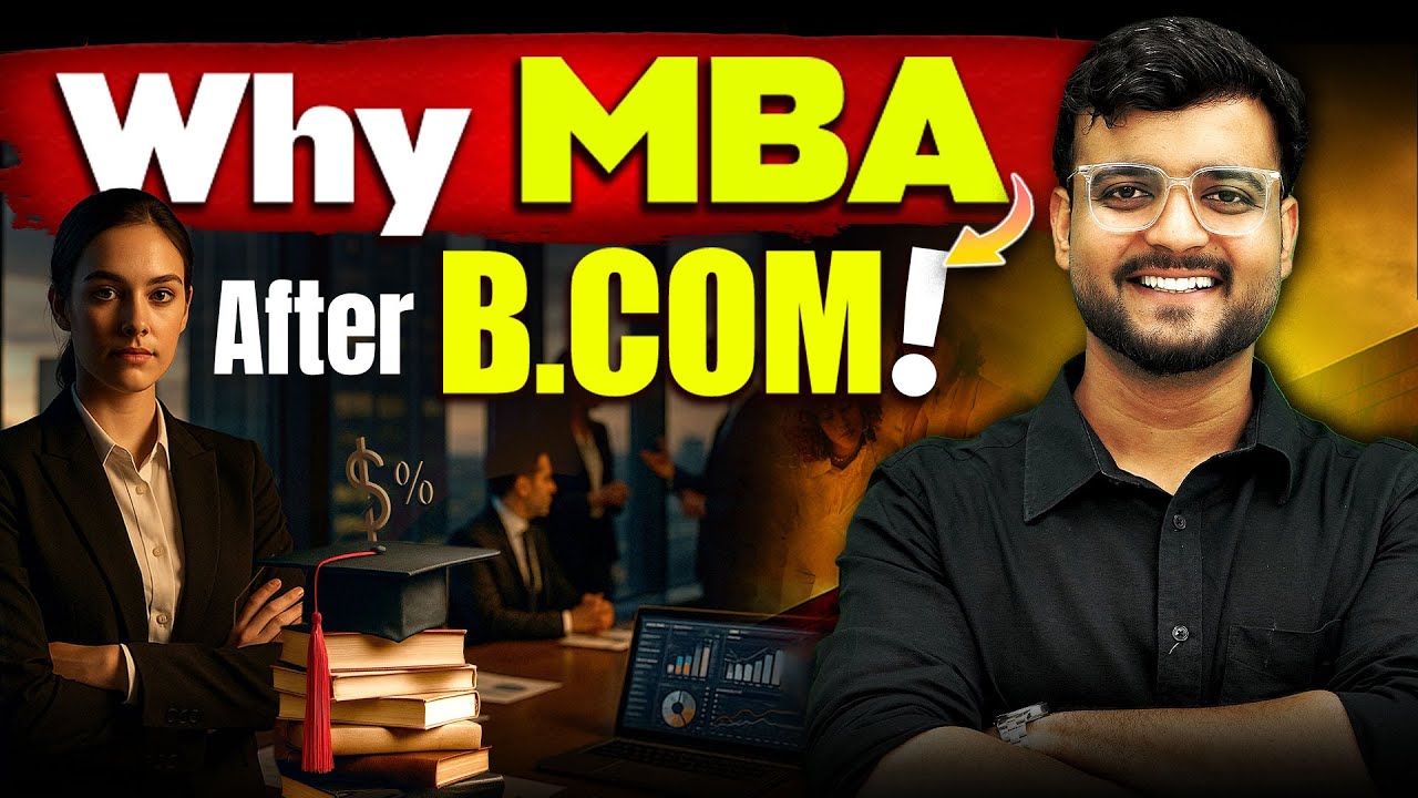 MBA After BCom: Worth It or Waste?🔥| Roles, Salaries & ROI Explained! #mba #bcom