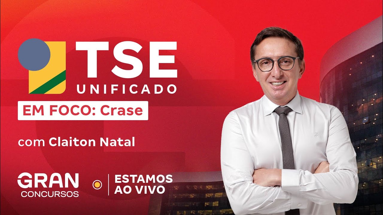 TSE EM FOCO: Crase