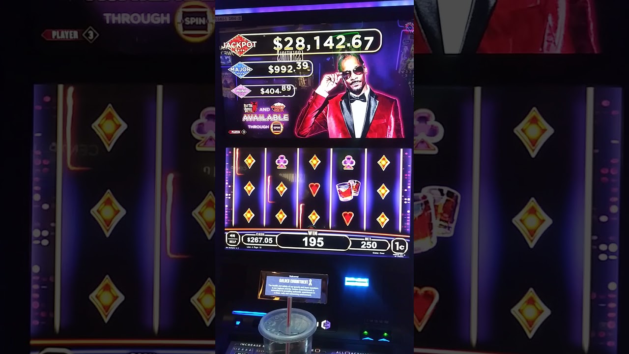 Snoop Dogg Slot Machine The Jokers Wild #SnoopDogg #Vegas #Strat