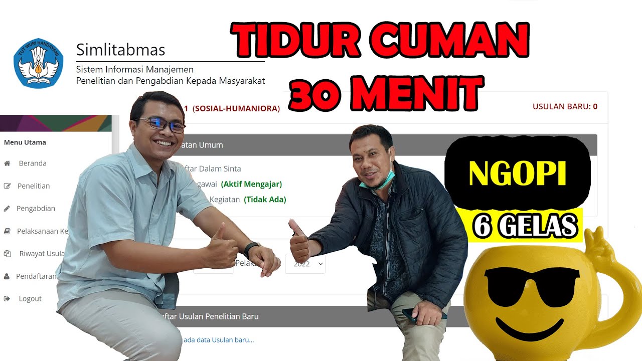 MATA PERIH MENYETUJUI PROPOSAL PENELITIAN & PENGABDIAN DI PERGURUAN TINGGI DENGAN PAK AZHARI