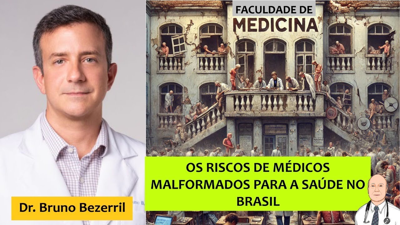 Médicos em risco, pacientes em perigo: a verdade sobre o ensino médico no Brasil!