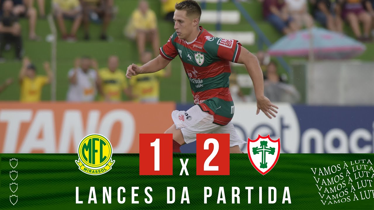 A1 | Lances da Partida MIRASSOL 1 x 2 PORTUGUESA - 05/03/2023 || LUSA TV