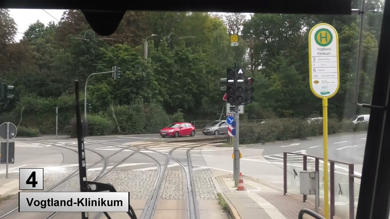 Straßenbahn Plauen 2021 Linie 4