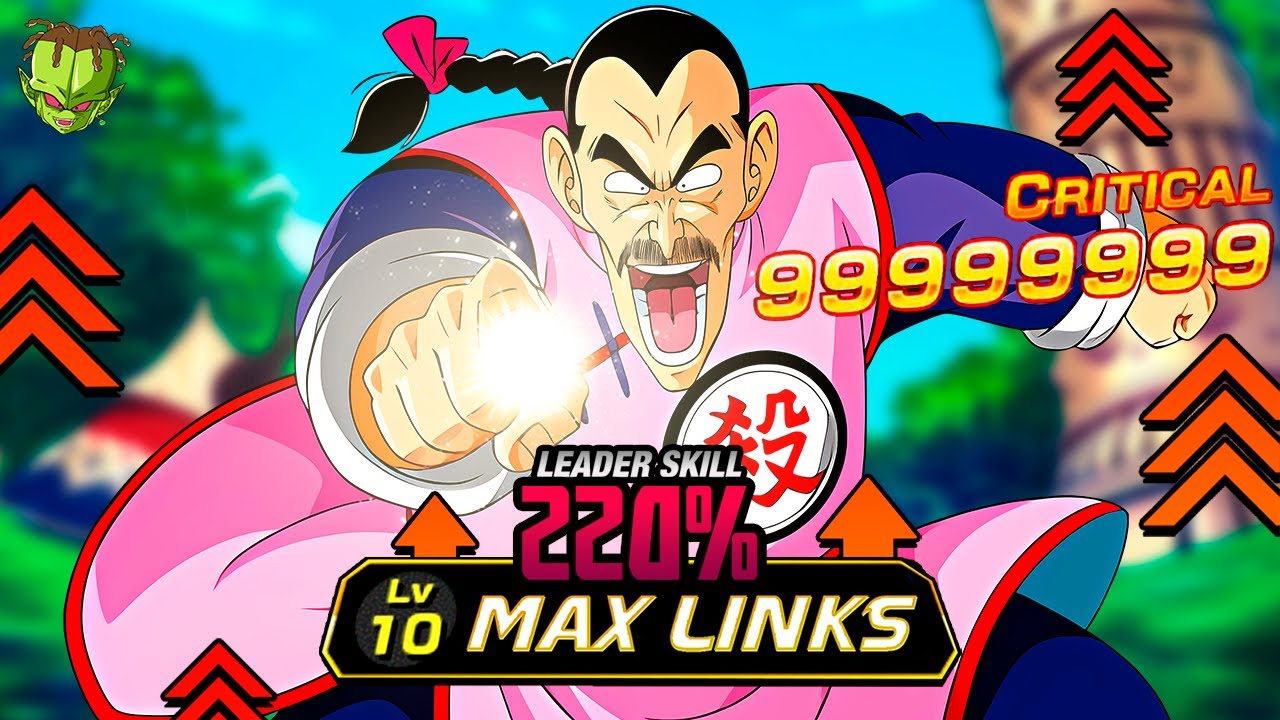 MAX DAÑO SIN STACKEAR. CINE! TAO PAI PAI 220% FULL LEVEL LINKS SHOWCASE | Dokkan Battle