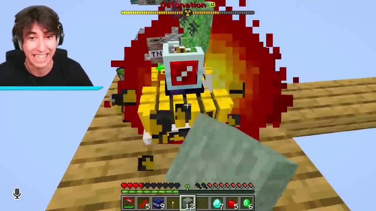 Bionic! Minecraft But It s On 1 Nuke Block