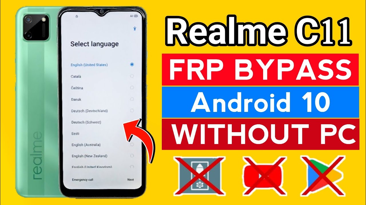 Realme C11 FRP Bypass Without Pc | Android 10 || RMX2185 || Google Account Remove | Unlock 2025
