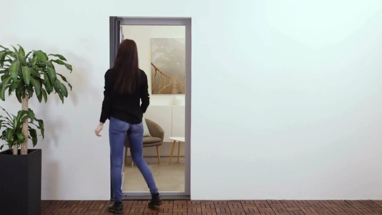Installation Instructions - No Drill Roller Fly Screen for Single Doors