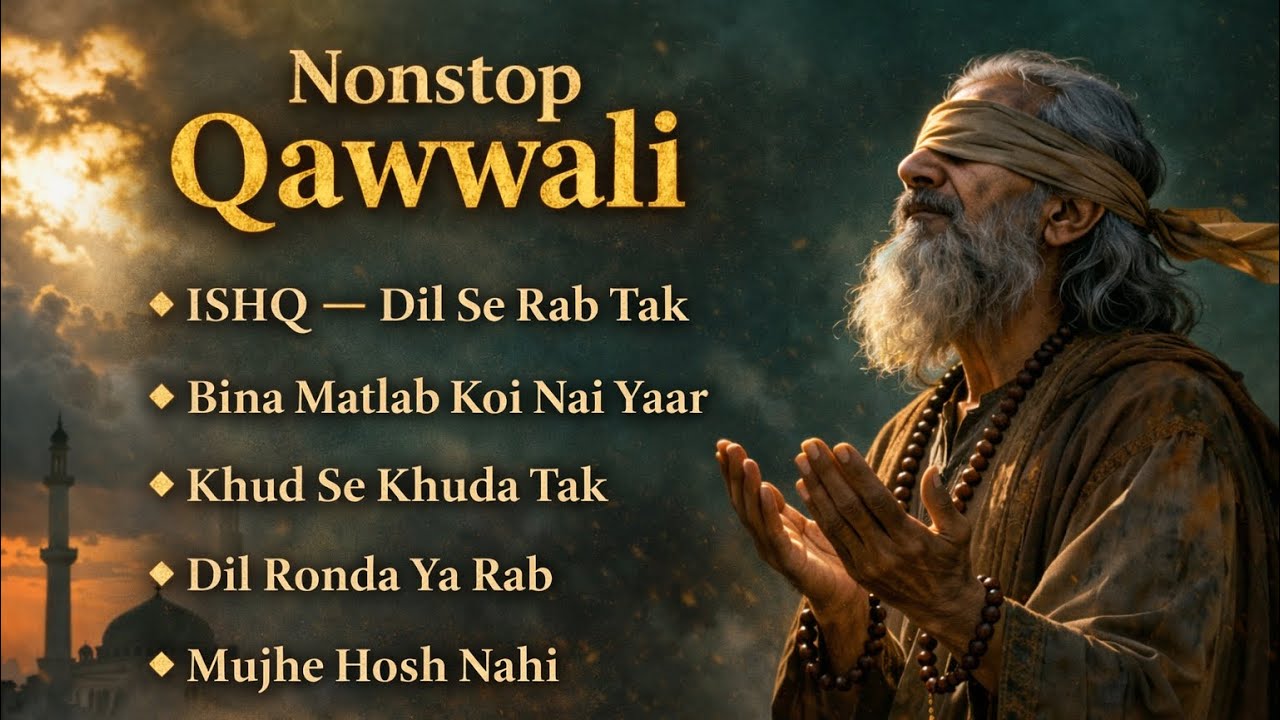 Nonstop Sufi Qawwali 🌙 Songs That Touch Your Soul | Khud Se Khuda Tak, Mujhe Hosh Nahi