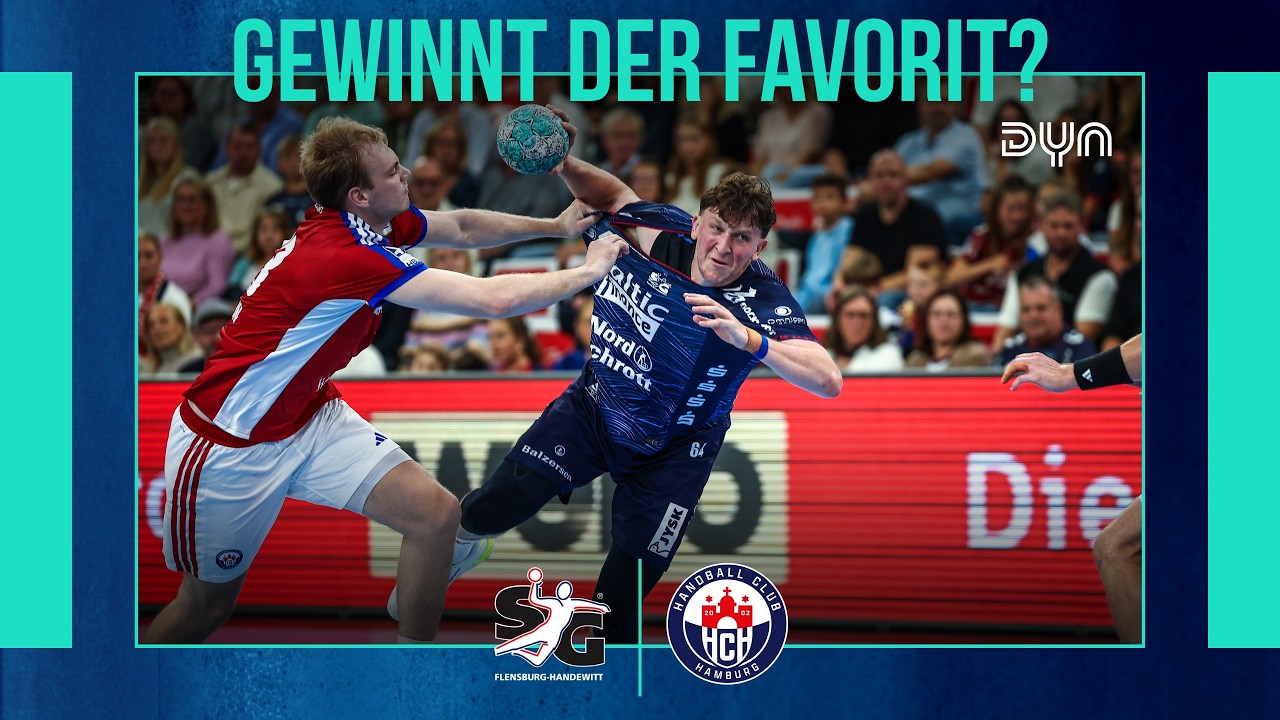 Highlights: SG Flensburg-Handewitt - Handball Club Hamburg (Saison 2026/27) Opel-HBL | Dyn Handball