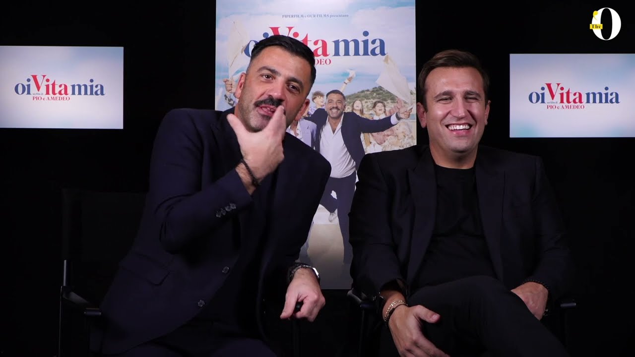Pio e Amedeo sul loro debutto da registi: lacrime, comicità e Lino Banfi candidato ai David