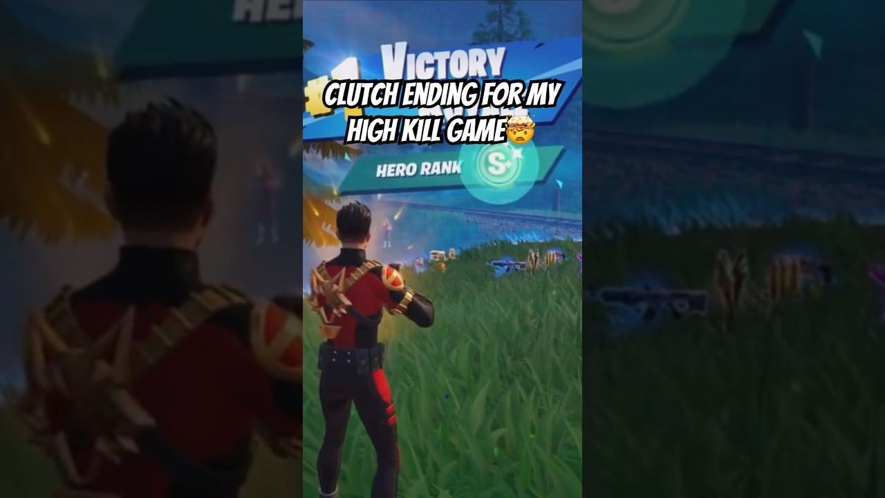 Clutch high kill game Fortnite! #fortnite #shorts #fortnitememes #fortnitebattleroyale #fortnitebr