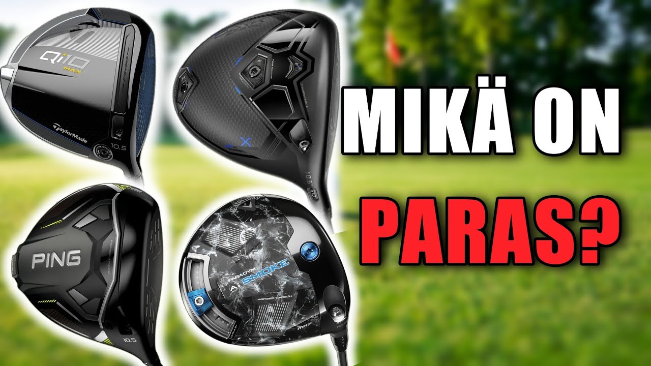 2024 UUDET DRAIVERIT ARVOSTELUSSA - TONI SALAKARI - GOLF CENTER TAGi