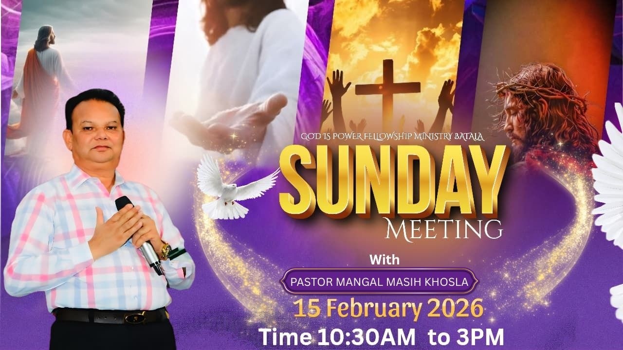 SUNDAY PRAYER  SERVICE AT BATALA  (15-02-2026)@pastormangalmasihkhosla  #batalachurch #lives