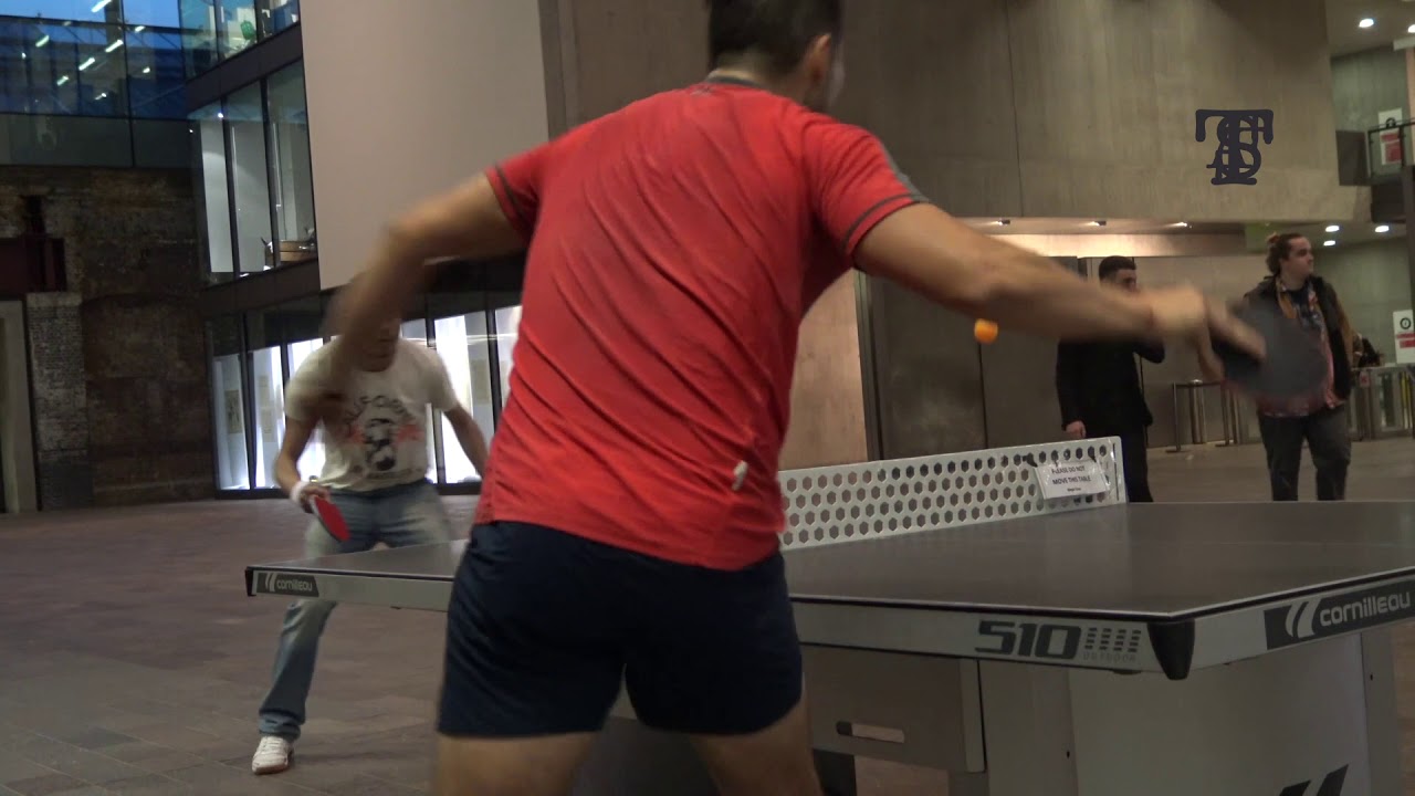 Table Tennis Heroes Video  @Granary Square - Joe (aka Brazilian Joe) meets Filipe (MAG 7)- London