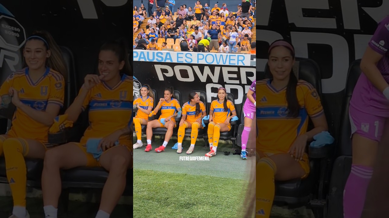 Greta Espinoza en la banca🤬🚨 #tigresfemenil #tigres #futbol #ligamx #futbolfemenino