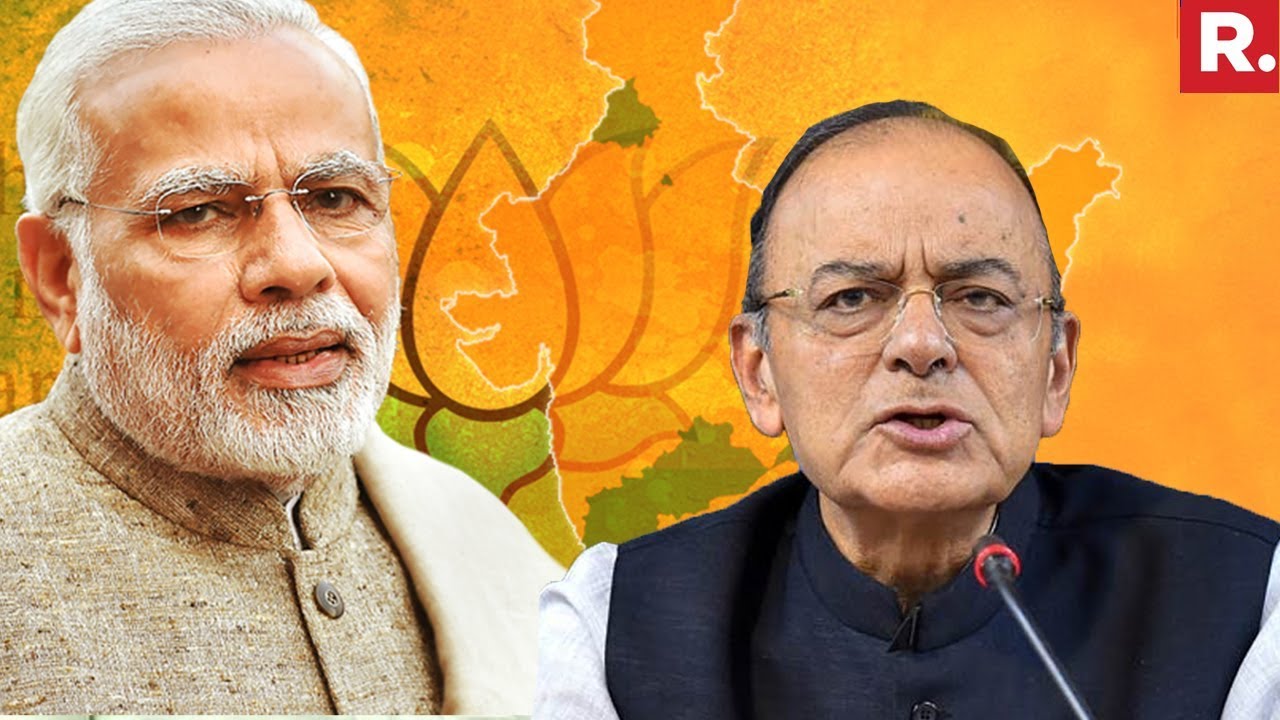 Arun Jaitley Presents Report Card Of 4 Years Of Modi Government