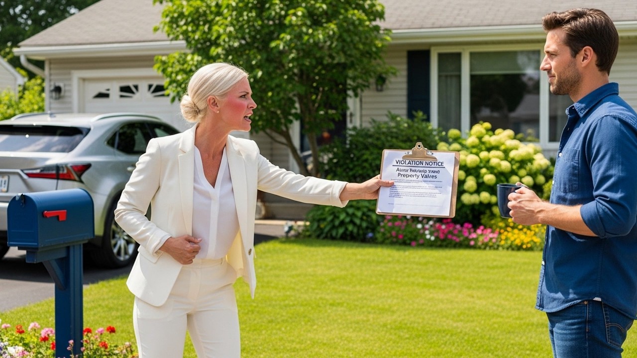 HOA Karen Threatened My Property Value, I Bought Three Houses On Her Street And She Moved