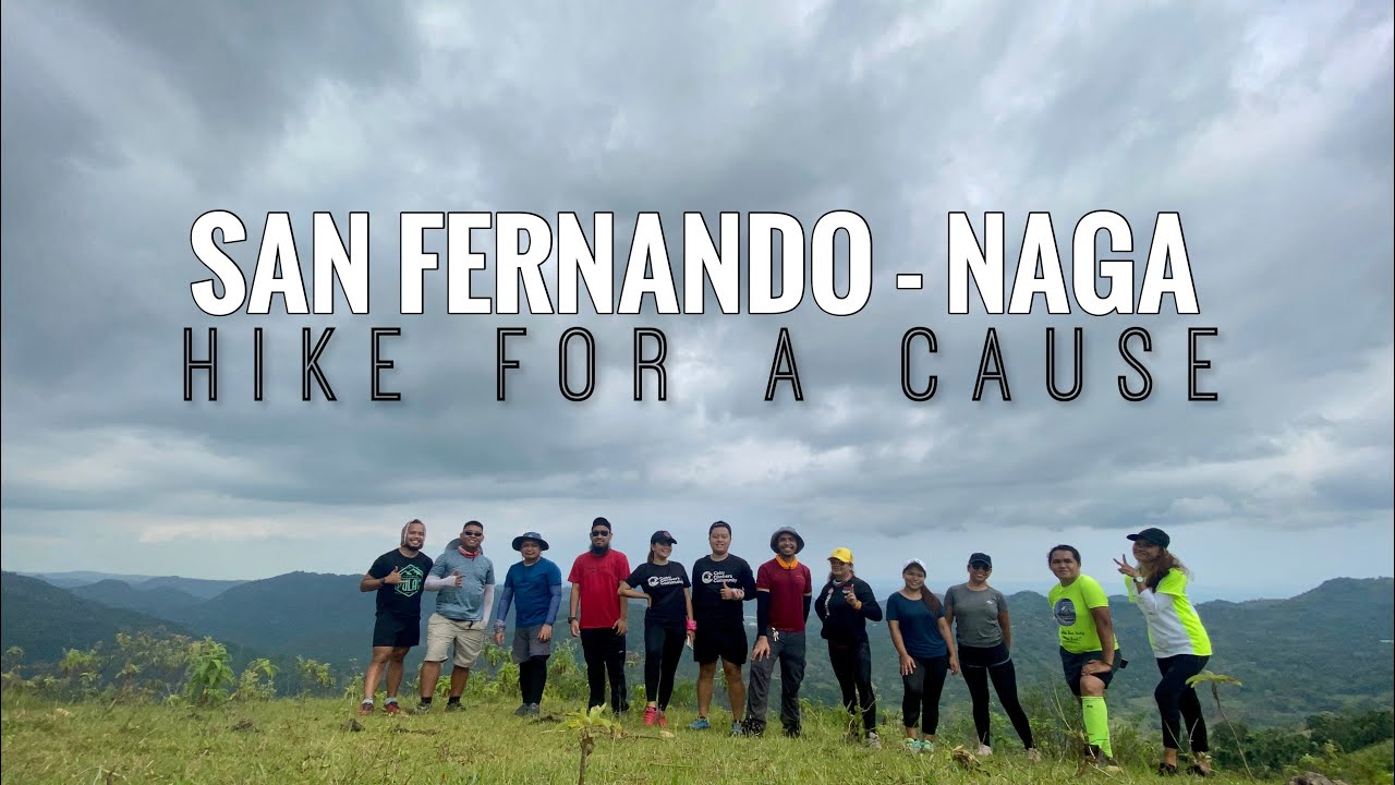 San Fernando to City of Naga, Cebu | Mountain Barangay Hopping | Hike for a Cause | Lakad Ninja