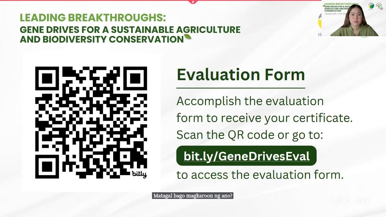 Leading Breakthroughs: Gene Drives for a Sustainable Agriculture and Biodiversity Conservation