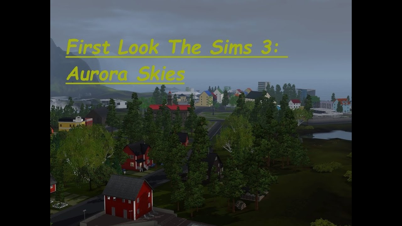 First Look The Sims 3: Aurora Skies