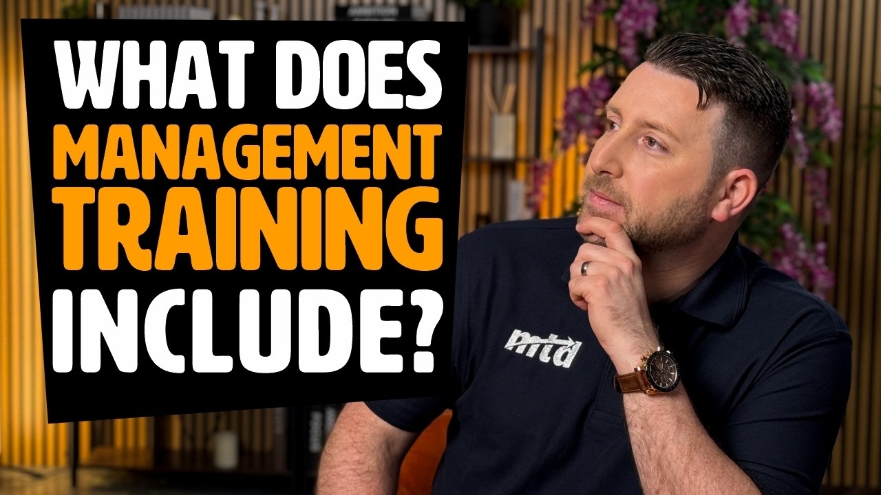 What Does Management Training Include?