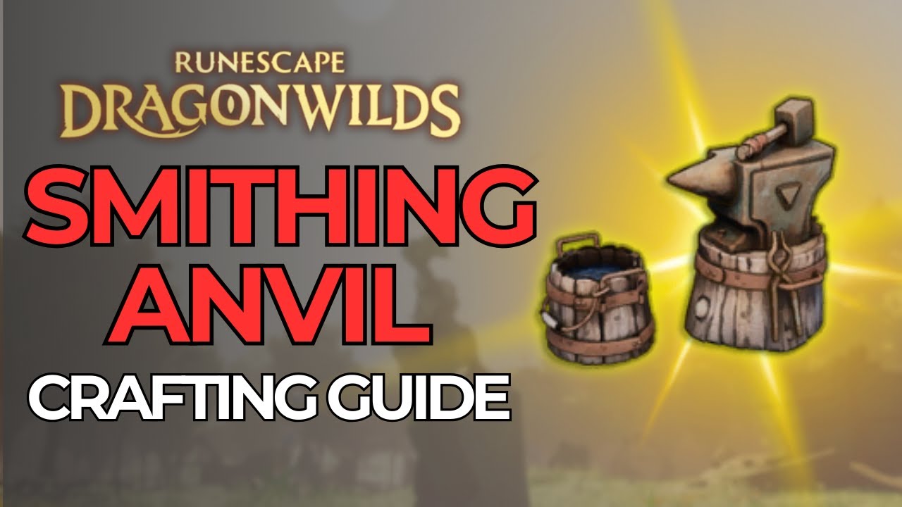 FULL GUIDE How to make a Smithing Anvil in Runescape Dragonwilds (fastest method)