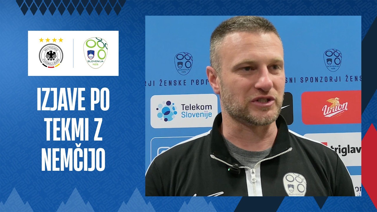Izjave po tekmi z Nemčijo | Zver, Prašnikar, selektor Kolman | #WWCQ