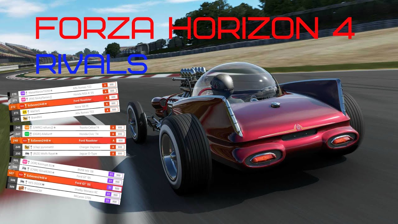 Бью собственные рекорды в Rivals Forza Horizon 4