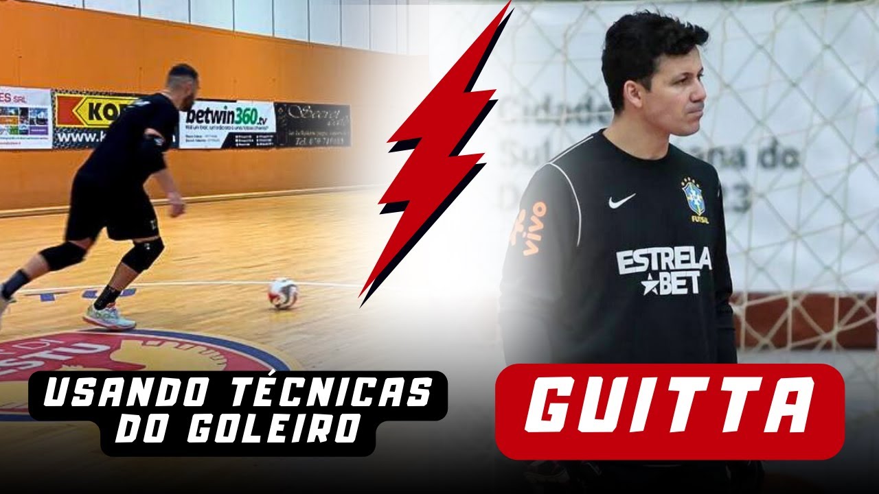 3 Dicas que o Goleiro Guitta faz no gol de futsal #futsal #goleiro #brasil