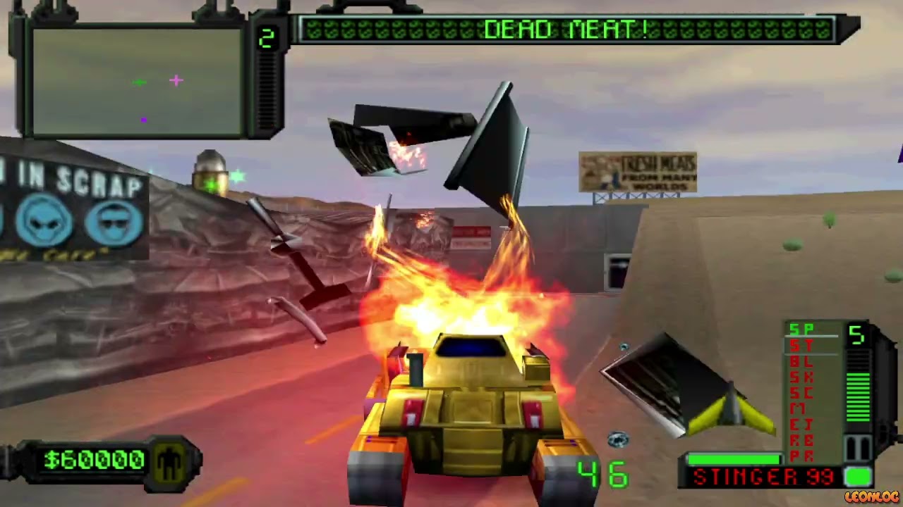 Đua Xe Bắn Súng 6 (Rogue Trip Vacation 2012) - (Playstation)