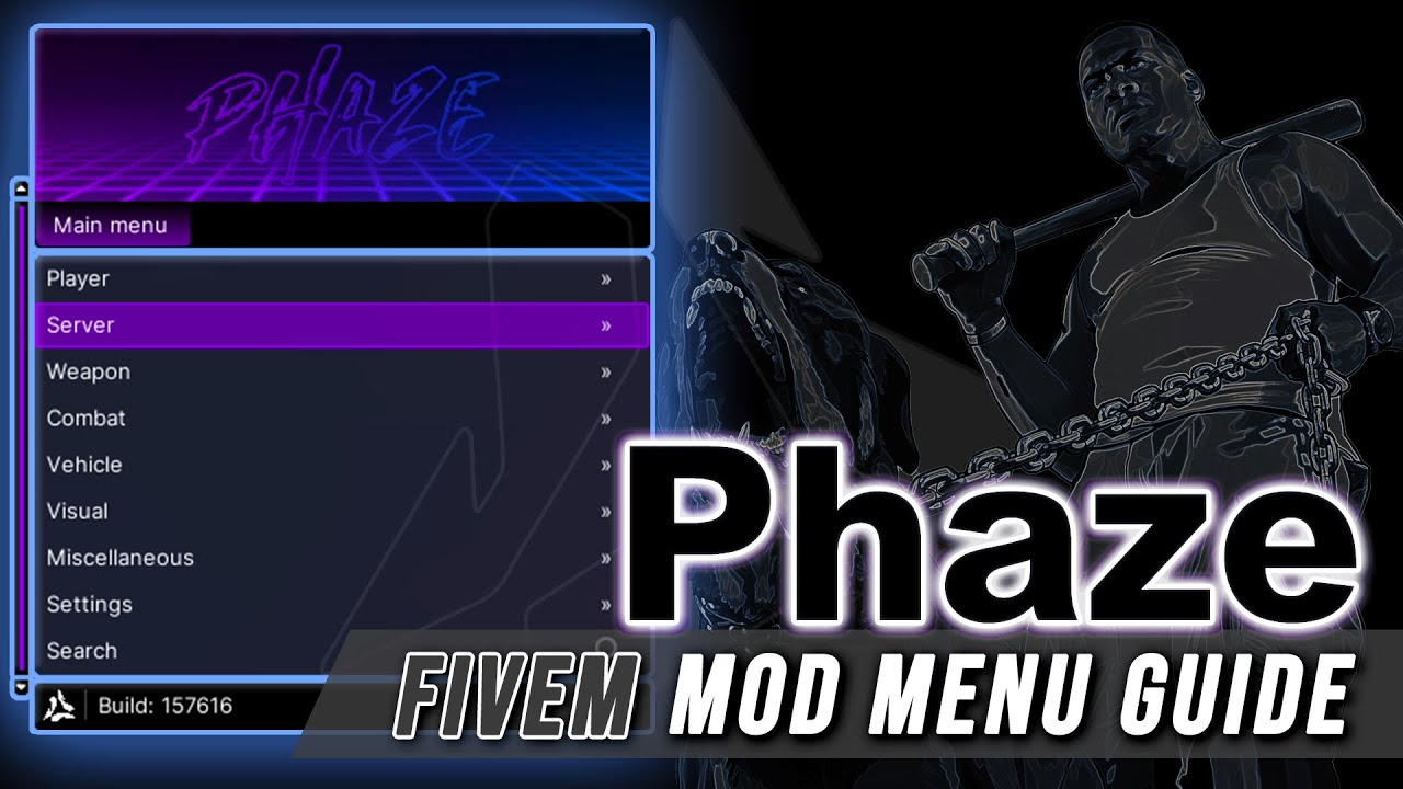 Phaze Лучшее меню для троллинга в FiveM | Руководство по функциям