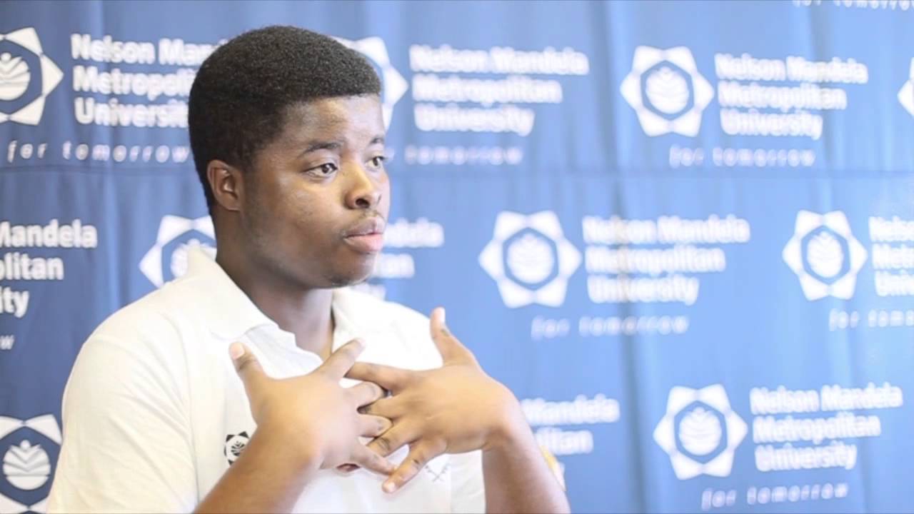 NMMU Abe Bailey travel bursary finalist 2013 - Tulani Nkuntse
