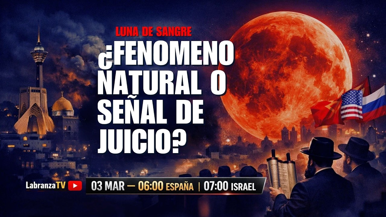 PANICO EN IRAN | LUNA DE SANGRE ¿FENOMENO NATURAL O SEÑAL DE JUICIO? #teheran  #israel  ⁨@LabranzaTV