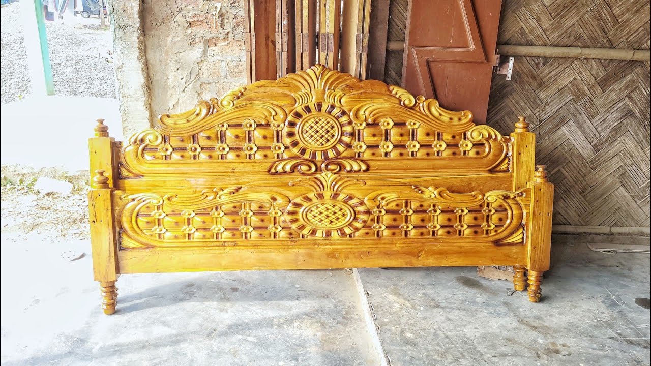 Simple Bed Design | Non Box Bed Design | Teak Wood Bed | Bed Design 2022 | Latest Bed Design