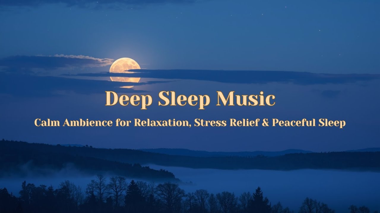 Deep Sleep Music 🌙 Calm Night Ambience for Relaxation, Stress Relief & Peaceful Sleep #sleep