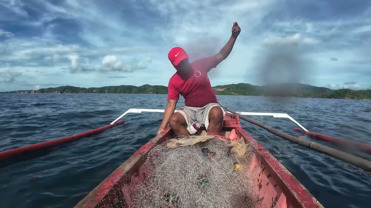 Kailangang maaga para makahuli ng isdang kaskasin na talakitok at malalaking lumahan
