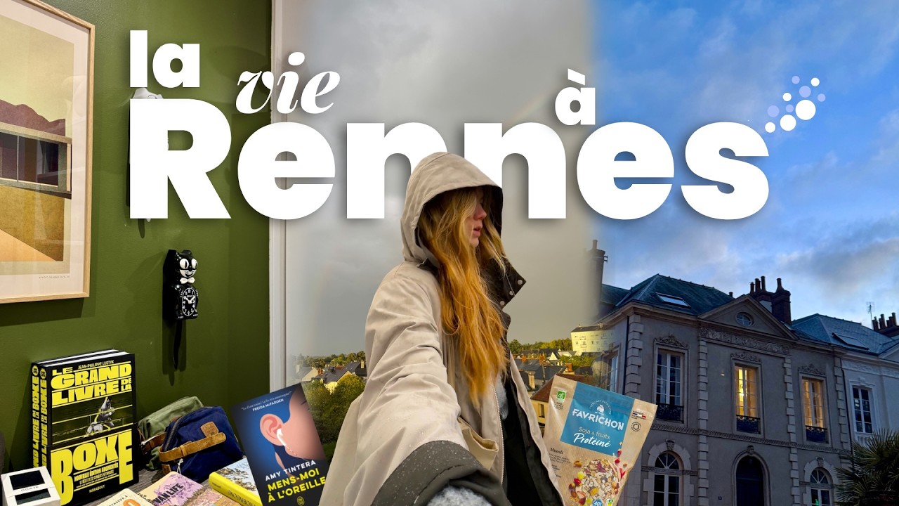 RENNES DIARIES | 24h dans une vie douce ✨ (vlog cozy + adresses)