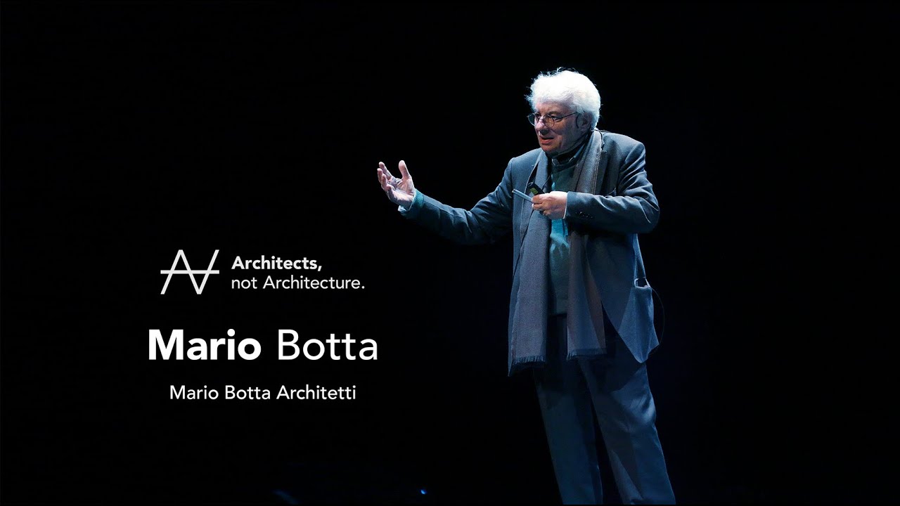 Mario Botta - His personal & intellectual biography | Architects, not Architecture.