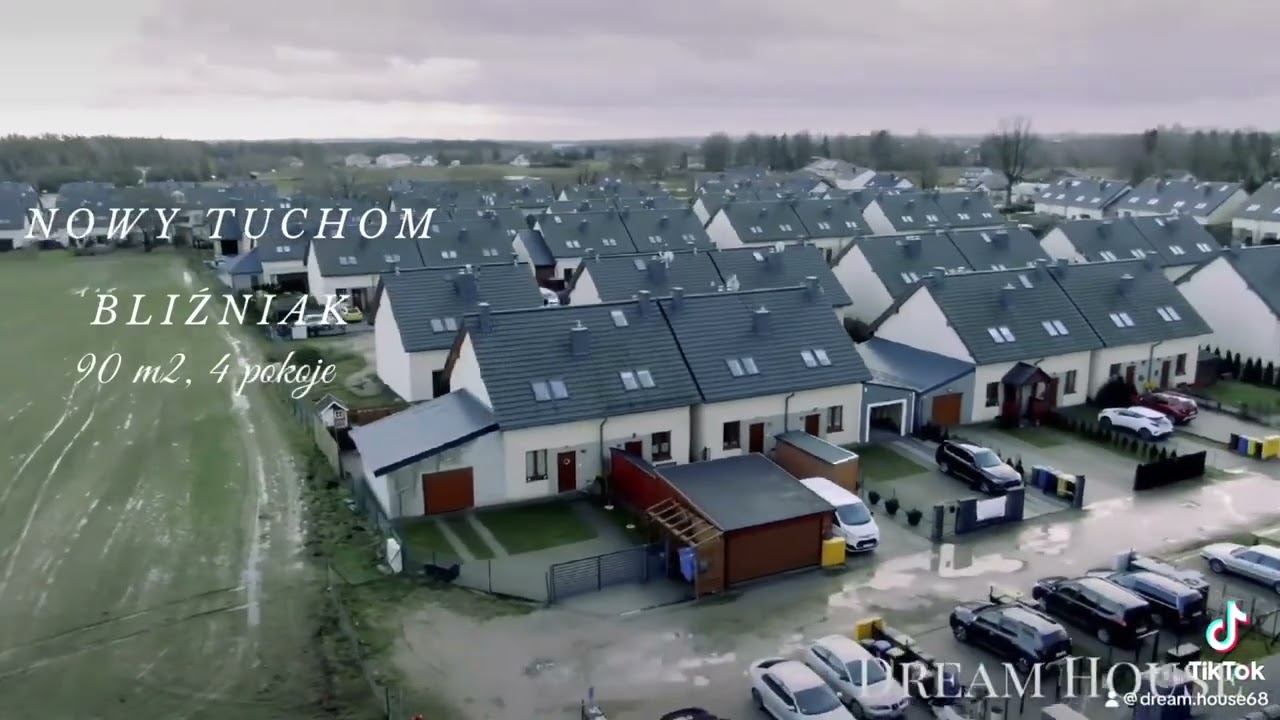 Na sprzedaż bliźniak 90 m2 Nowy Tuchom