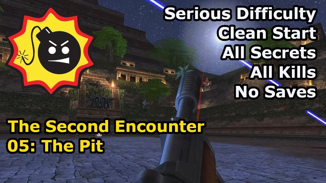 Serious Sam: The Second Encounter - 05: The Pit (Serious 100%)