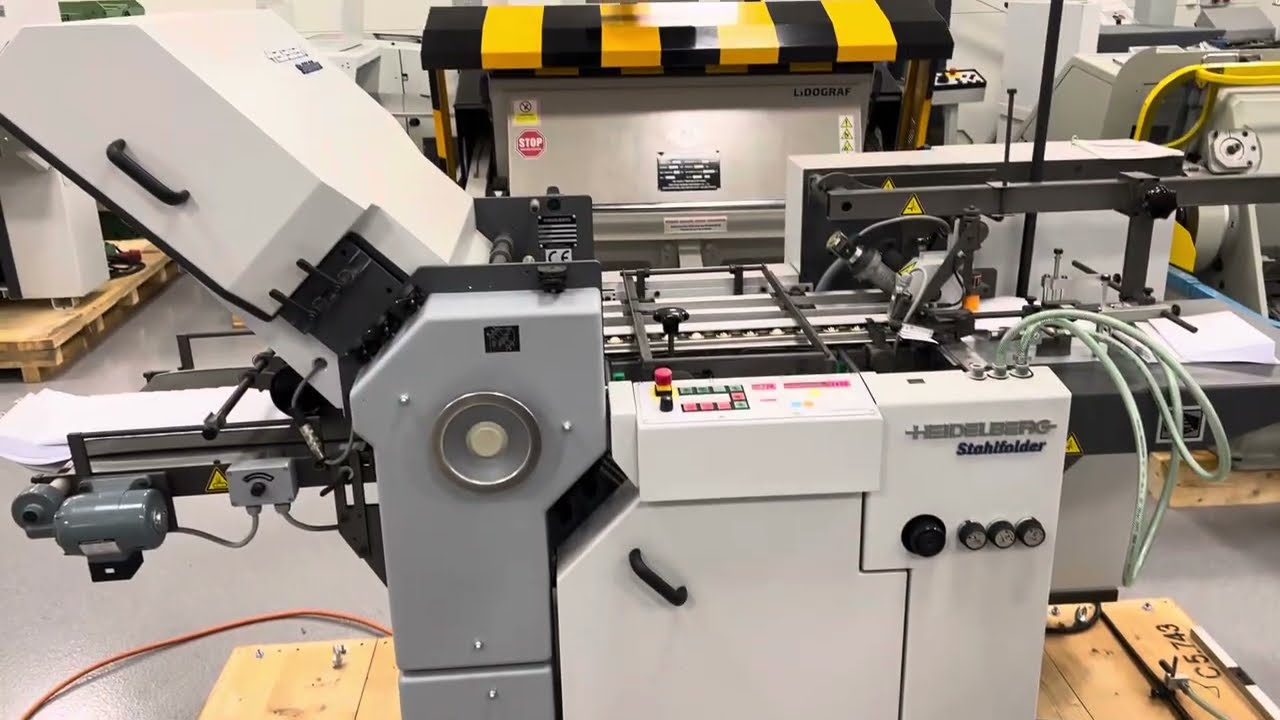 Heidelberg Stahlfolder TI 40 Folding Machine