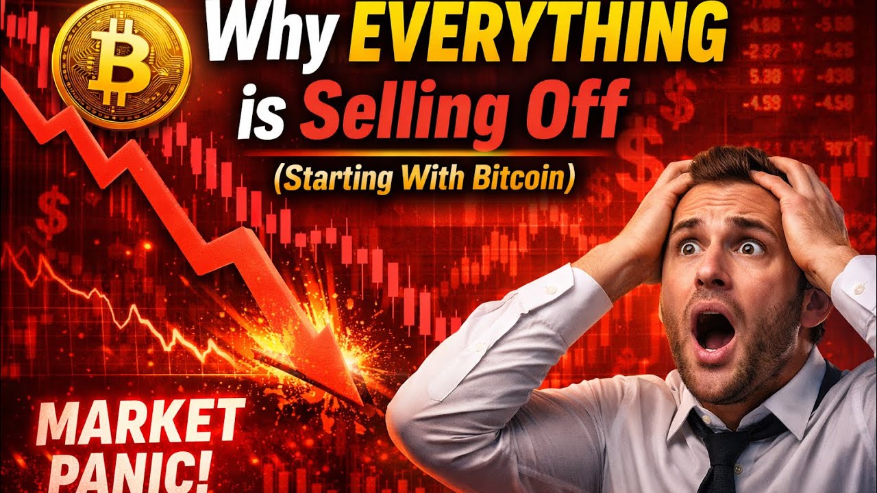 Why Everything Is Selling Off (Starting With Bitcoin) #BitcoinCrash #MarketSellOff #Finance2026 