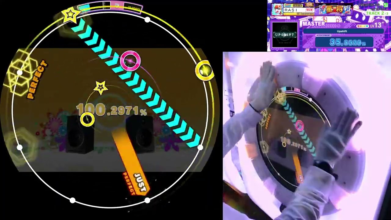 [maimai DX UNiVERSE] Upshift MASTER SSS+